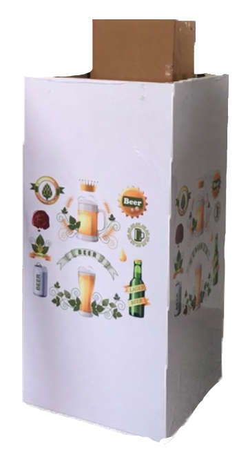 Beverage/Beer/Water Dispenser Automatic Vending Machine up & Down Rack for Retail